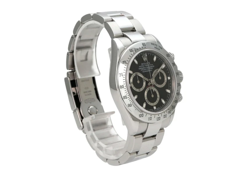 Rolex Daytona Edelstahl 116520 Schwarz