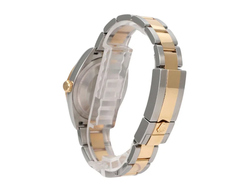 Rolex Explorer 36 Edelstahl Gelbgold 124273