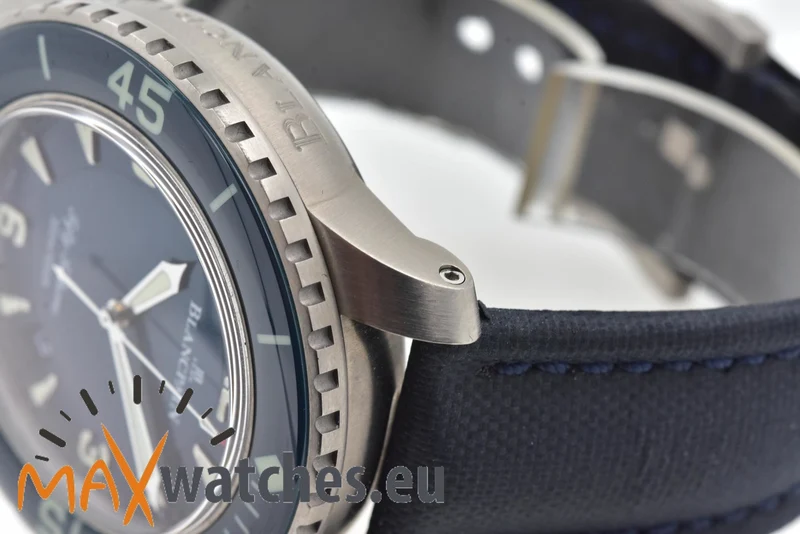 Blancpain Fifty Fathoms Air Titanium Blue Dial 5015 12B40 052A