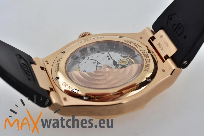 Girard Perregaux Laureato 18k Roségold Gold Rose 81005-52-132-BB6A