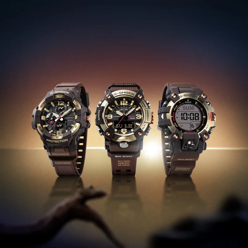 Casio G-Shock GravityMaster Master In Horizon Gold GR-B300H-5AER
