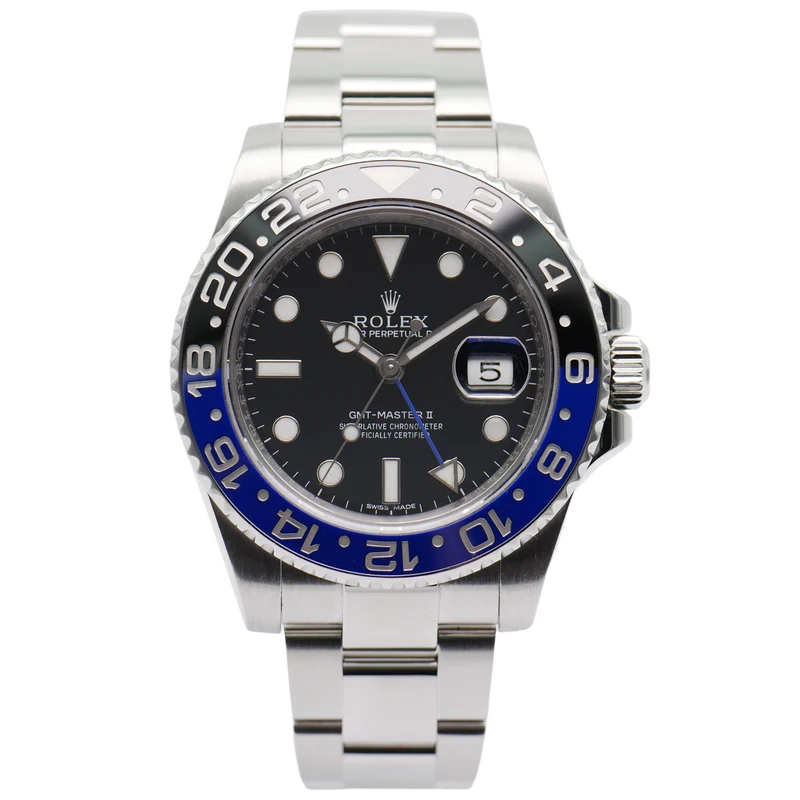 Rolex GMT-Master II Stahl 116710BLNR "Batman" - 2018