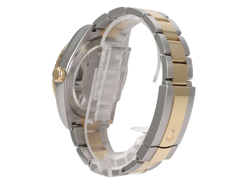 Rolex Sky-Dweller Edelstahl Gelbgold 326933 Schwarz