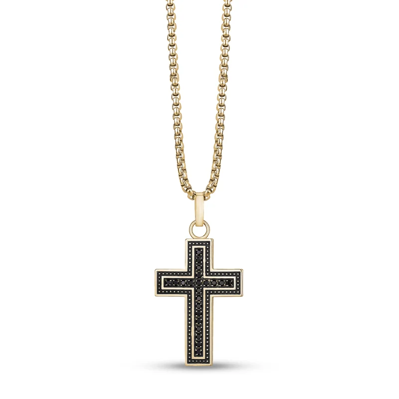 Steinbesetzter Kreuz-Anhänger