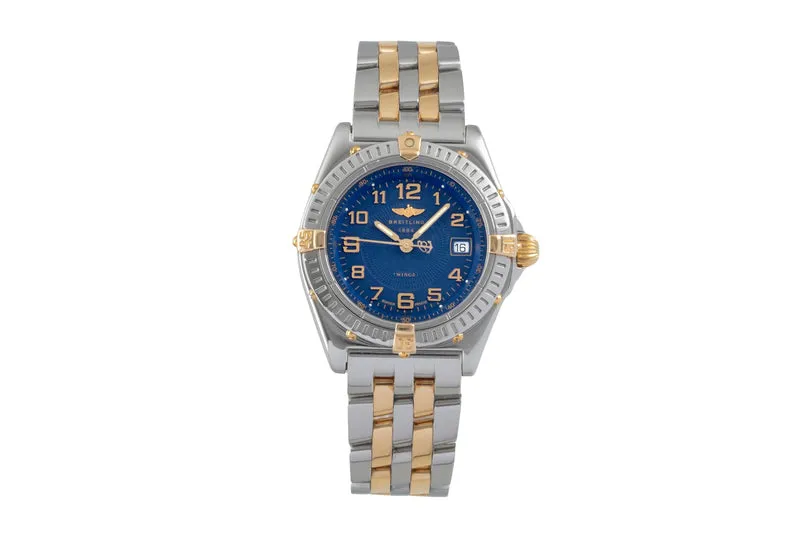 Breitling Wings steel / gold quartz women's watch B67050 [2605653]