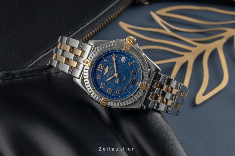 Breitling Wings steel / gold quartz women's watch B67050 [2605653]