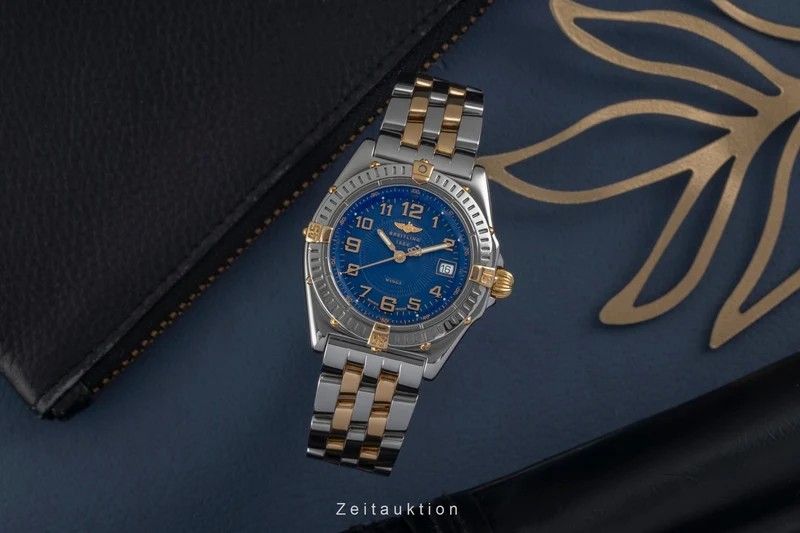Breitling Wings steel / gold quartz women's watch B67050 [2605653]