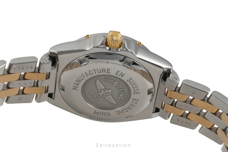Breitling Wings steel / gold quartz women's watch B67050 [2605653]