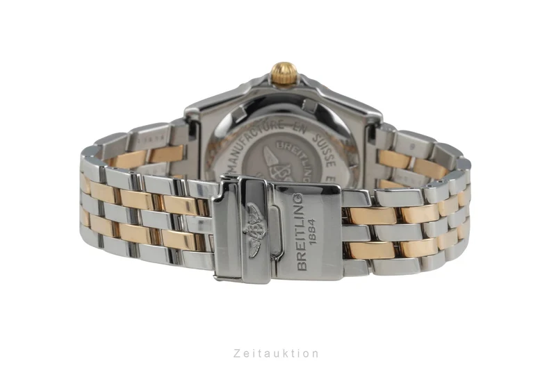 Breitling Wings steel / gold quartz women's watch B67050 [2605653]