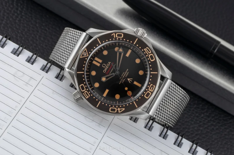 Omega Seamaster titanium automatic men's watch 210.90.42.20.01.001 LP: 10900EUR [2605809]