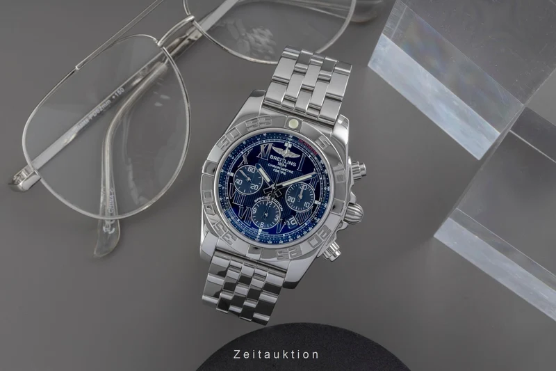 Breitling Chronomat 44 chronograph steel automatic men's watch AB011012/BD89 [2605641]