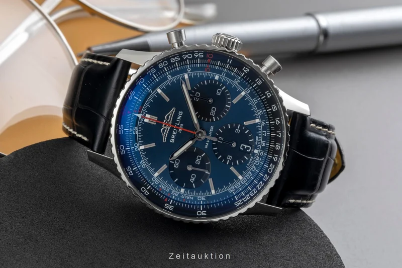 Breitling Navitimer 01 chronograph steel automatic men's watch AB0139241C1P1 LP: 9500EUR [2605683]