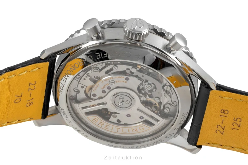 Breitling Navitimer 01 chronograph steel automatic men's watch AB0139241C1P1 LP: 9500EUR [2605683]