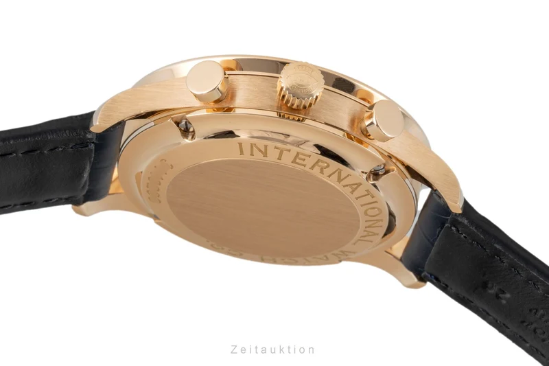 IWC Portugieser chronograph 18 ct gold automatic men's watch IW371415 LP: 25400EUR [2605777]
