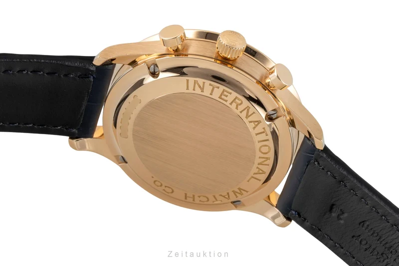 IWC Portugieser chronograph 18 ct gold automatic men's watch IW371415 LP: 25400EUR [2605777]