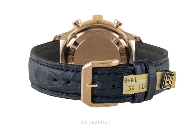 IWC Portugieser chronograph 18 ct gold automatic men's watch IW371415 LP: 25400EUR [2605777]