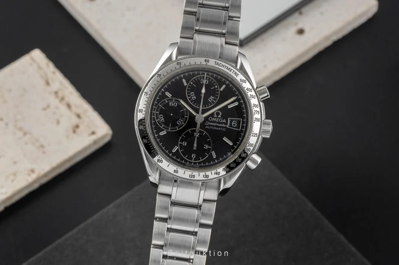 Omega Speedmaster Date chronograph steel automatic men's watch 3513.50.00 [2605225]
