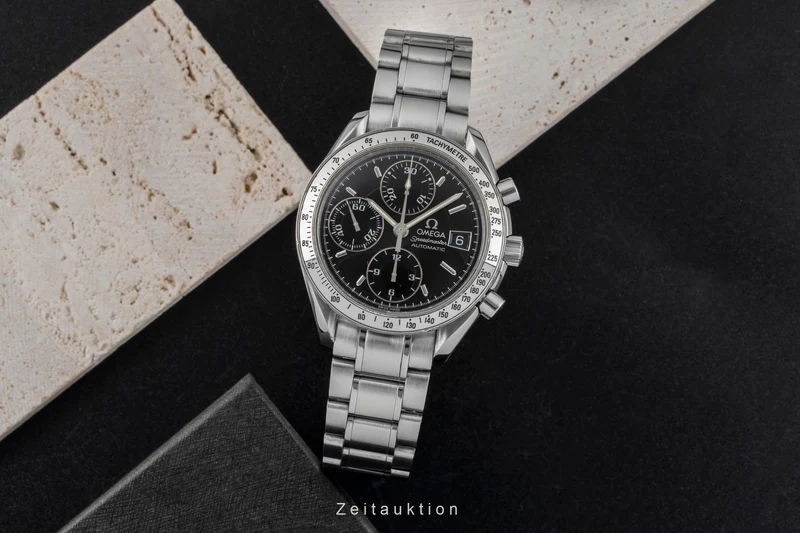 Omega Speedmaster Date chronograph steel automatic men's watch 3513.50.00 [2605225]