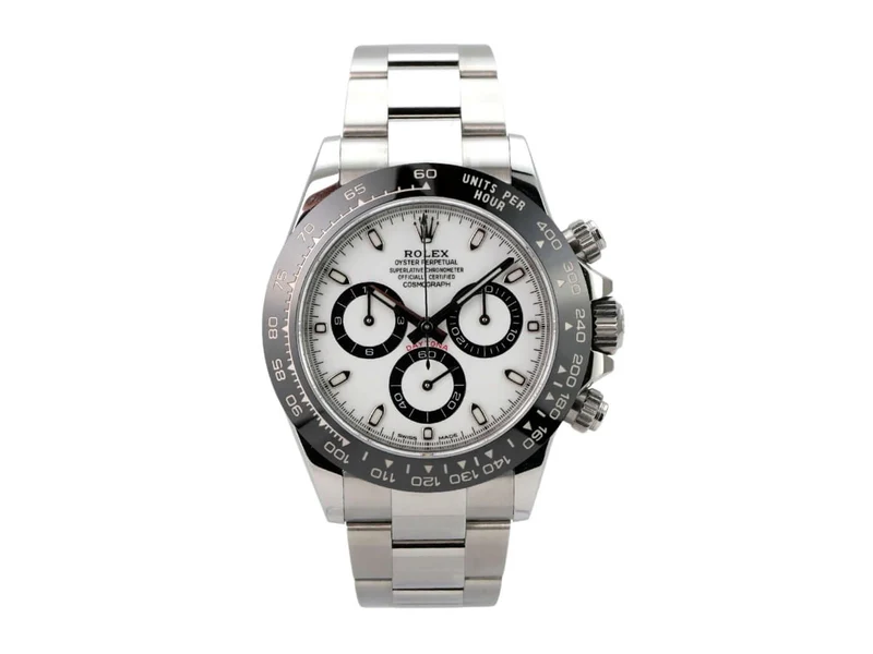 Rolex Daytona Edelstahl 116500LN Weiß