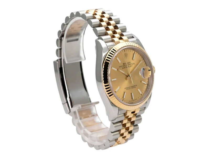 Rolex Datejust 36 126233 Champagner Jubile-Band