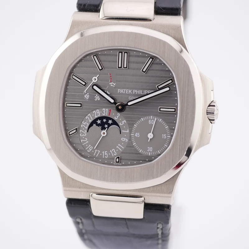 Patek Philippe Nautilus 5712G-001 Moondphase Weißgold - 2014