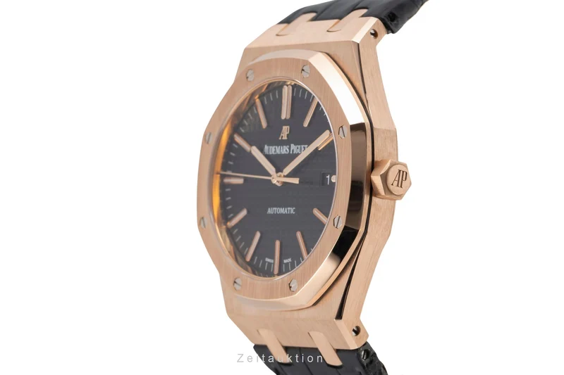 Audemars Piguet Royal Oak 18 ct red gold automatic men's watch 15400OR.OO.D002CR.01 LP: 46700EUR [2606110]