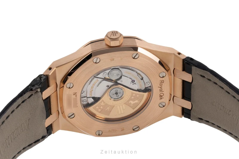 Audemars Piguet Royal Oak 18 ct red gold automatic men's watch 15400OR.OO.D002CR.01 LP: 46700EUR [2606110]