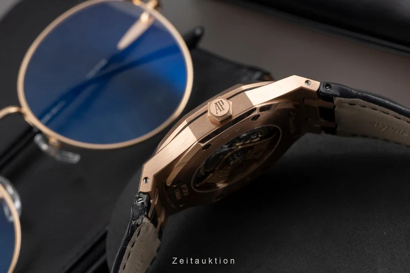 Audemars Piguet Royal Oak 18 ct red gold automatic men's watch 15400OR.OO.D002CR.01 LP: 46700EUR [2606110]