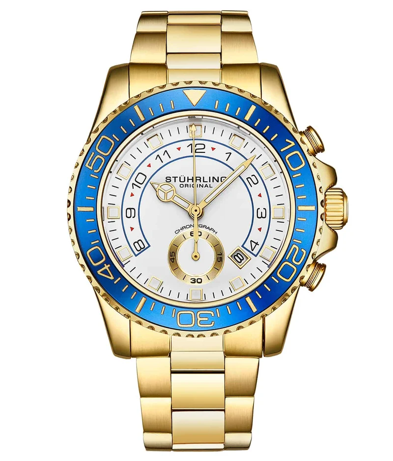 Stührling Brigadier Quartz 3966 Chronograph 42mm Diver