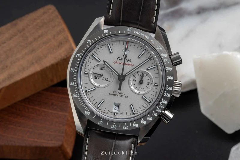 Omega Speedmaster Moonwatch chronograph ceramic automatic men's watch 311.93.44.51.99.001 [2604354]