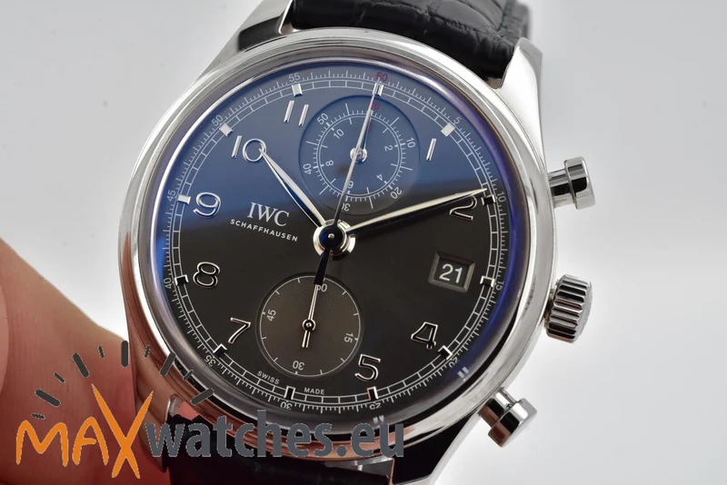 IWC Portugieser Portuguese Classic Chronograph IW390404 Grey Dial