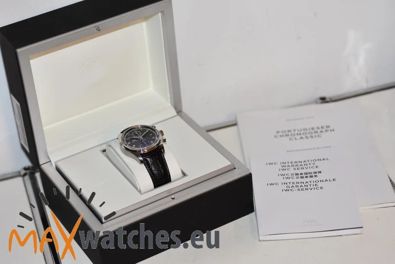 IWC Portugieser Portuguese Classic Chronograph IW390404 Grey Dial