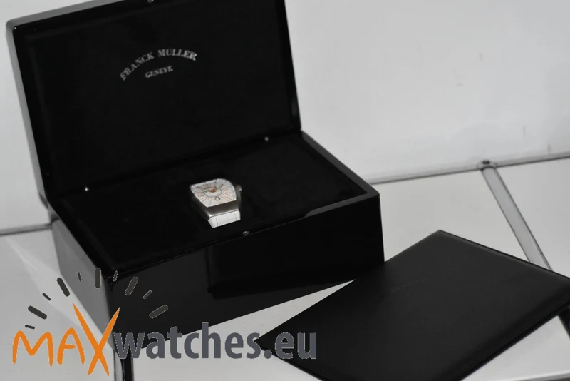 Franck Muller Vanguard Titanium 18k Ros Gold Limited V45 SC DT White Dial