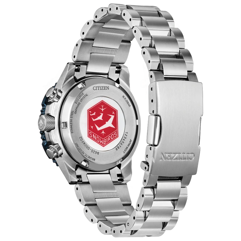 Citizen Eco-Drive Snowbirds Promaster Chronograph Watch CA4668-51X