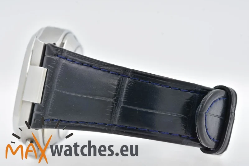 Glashütte Original Senator Seventies Panorama Date Chronograph 1-37-02-03-02-30 Blue Dia