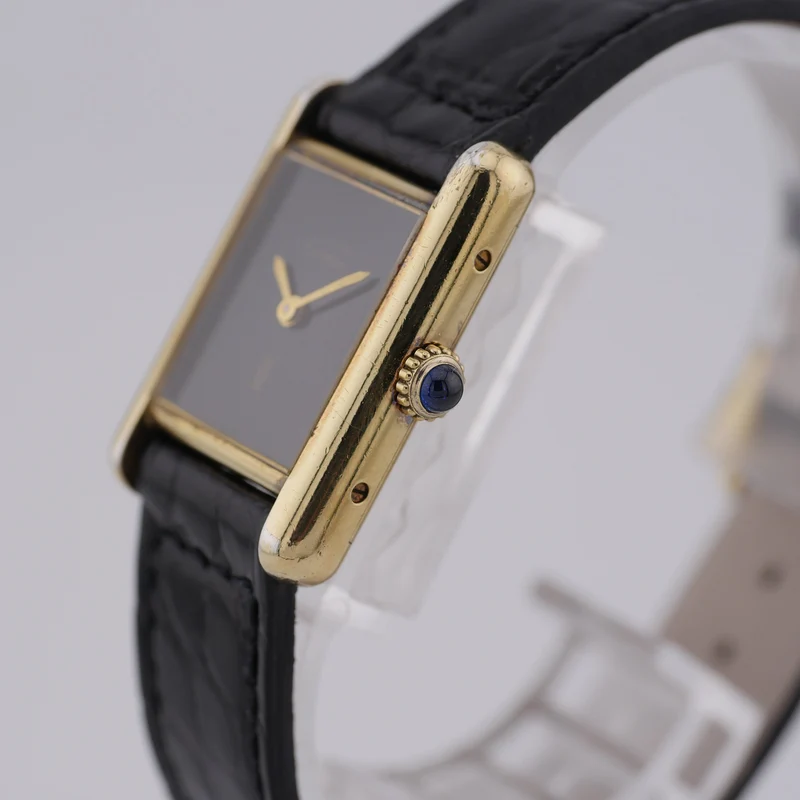 Cartier Tank Vermeil Silber / Vergoldet 3 66001