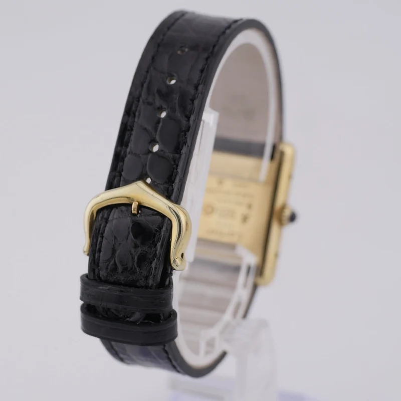 Cartier Tank Vermeil Silber / Vergoldet 3 66001