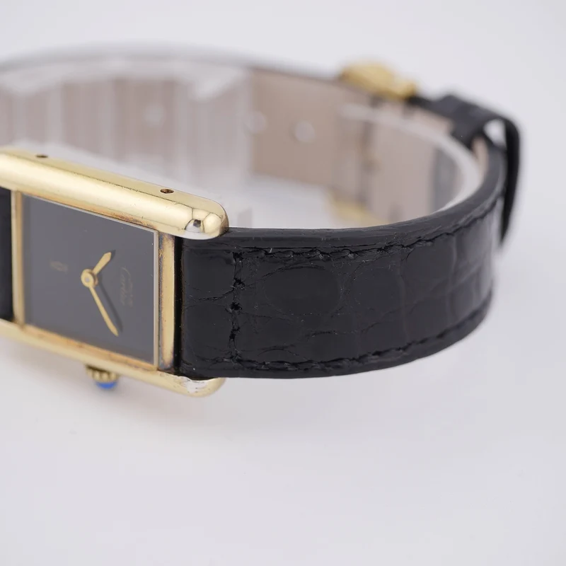 Cartier Tank Vermeil Silber / Vergoldet 3 66001