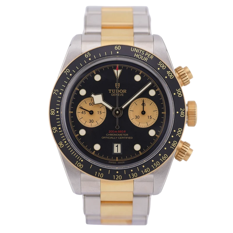 Tudor Black Bay Chronograph Stahl / Gold 79363N - 2022