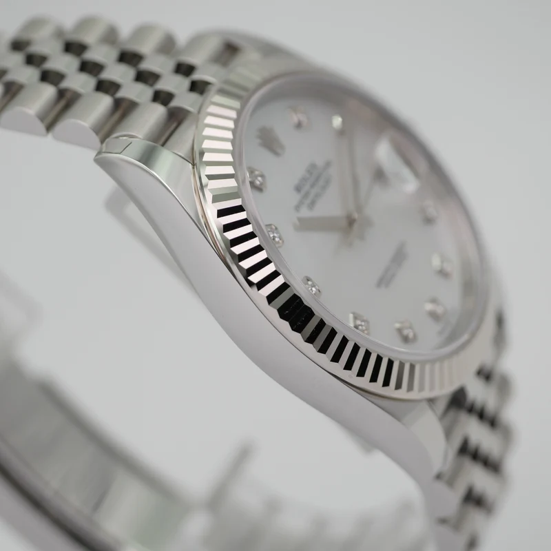 Rolex Datejust 41 Stahl 126334 - 2017 MOP Dial
