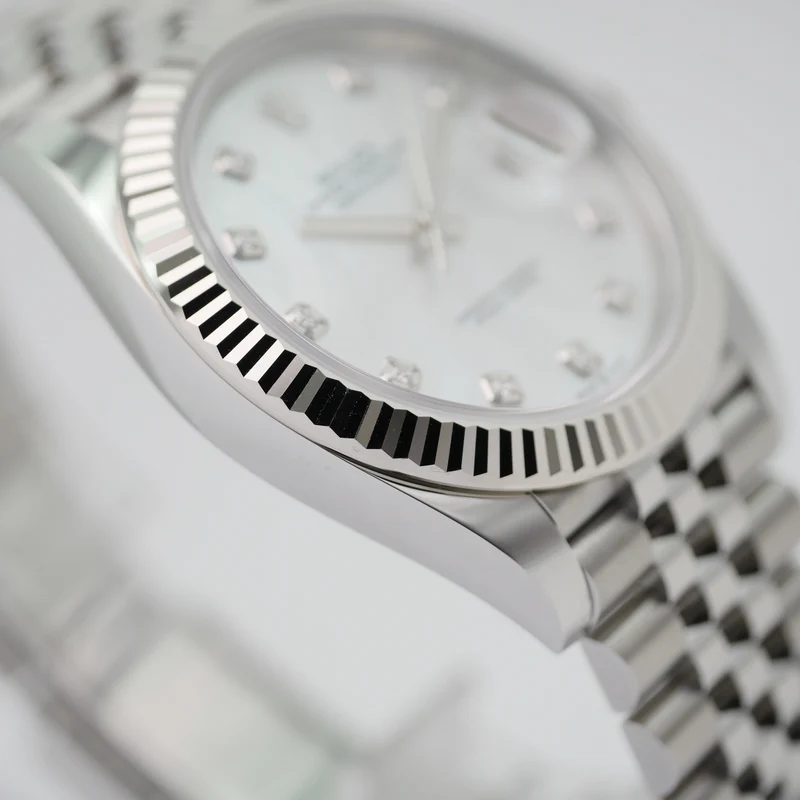 Rolex Datejust 41 Stahl 126334 - 2017 MOP Dial