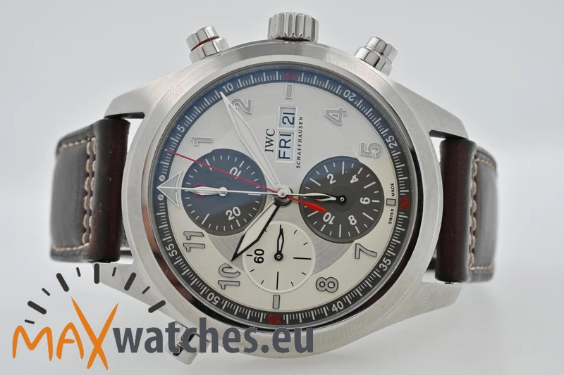IWC Doppelchronograph Spitfire Flieger Double Chronograph Rattrapante IW3718