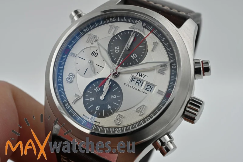 IWC Doppelchronograph Spitfire Flieger Double Chronograph Rattrapante IW3718