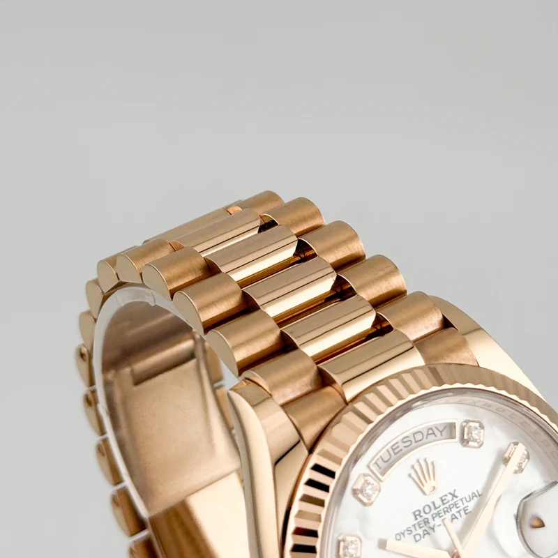 Rolex Day-Date 36 Rosegold MOP Dial 128235 - 2021