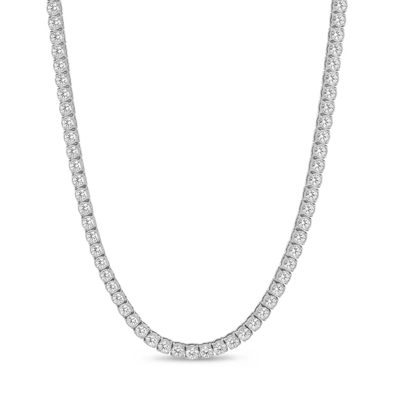 Engravable Tennis Necklace | 3mm