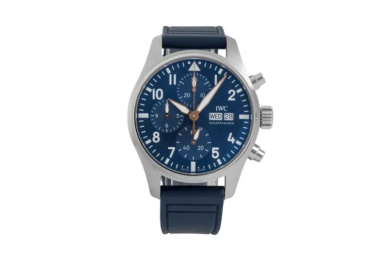 IWC Pilot chronograph steel automatic men's watch IW388120 LP: 7900EUR [2605684]