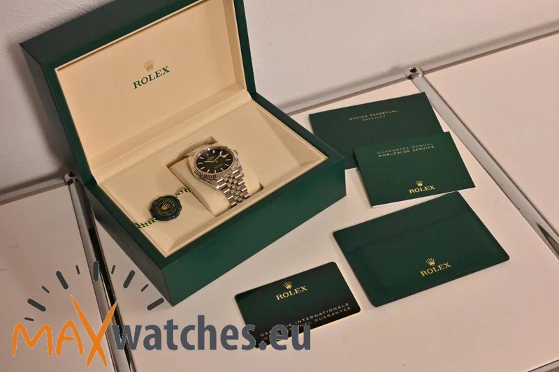 Rolex Datejust 41 126334 Green Dial Jubilee Ombre