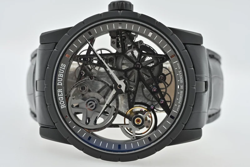 Roger Dubuis Excalibur 42 Titanium RDDBEX0473 Skeleton Micro Rotor Full Set