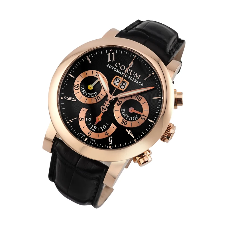 Corum Classical Chrono Flyback Grande Date Roségold 996.201.55