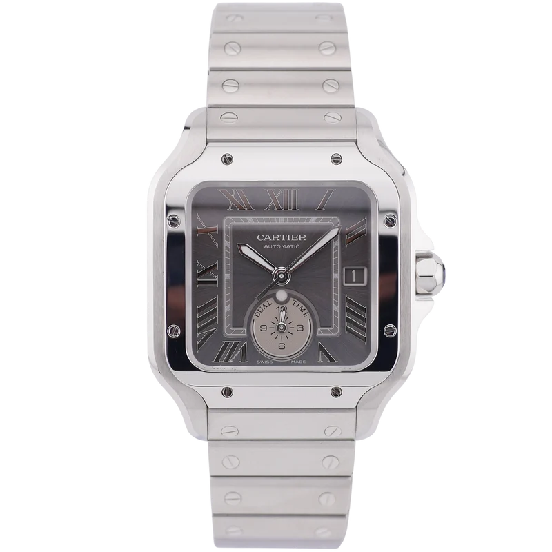Cartier Santos Dual Time Stahl WSSA0076 - 2025